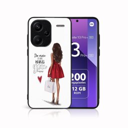PROTEMIO MY ART1 Védőtok: Xiaomi Redmi Note 13 Pro+ 5G RED DRESS (137)