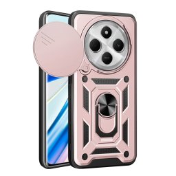 RING KAMERA Borító tartóval Xiaomi-hoz Redmi 14C / Poco C75 rózsaszín