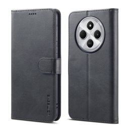 IMEEKE Pénztárca tok Xiaomi-hoz Redmi 14C / Poco C75 fekete
