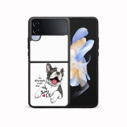 PROTEMIO MY ART Védőburkolat a Samsung-hoz Galaxy Z Flip4 5G SMILE (189)