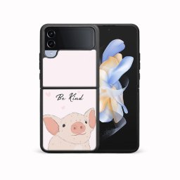 PROTEMIO MY ART Védőburkolat a Samsung-hoz Galaxy Z Flip4 5G BE KIND (190)