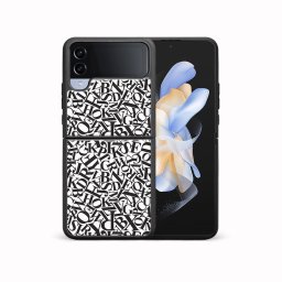 PROTEMIO MY ART Védőburkolat a Samsung-hoz Galaxy Z Flip4 5G ABCD (166)