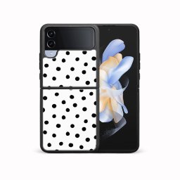 PROTEMIO MY ART Védőburkolat a Samsung-hoz Galaxy Z Flip4 5G DOTS (168)