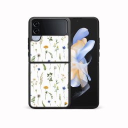 PROTEMIO MY ART Védőburkolat a Samsung-hoz Galaxy Z Flip4 5G WILDFLOWER (153)