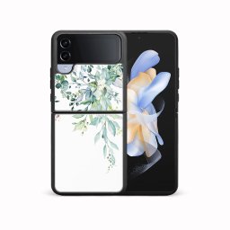 PROTEMIO MY ART Védőburkolat a Samsung-hoz Galaxy Z Flip4 5G GREENERY (155)