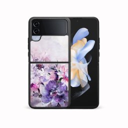 PROTEMIO MY ART Védőburkolat a Samsung-hoz Galaxy Z Flip4 5G PEONIES (156)