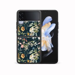 PROTEMIO MY ART Védőburkolat a Samsung-hoz Galaxy Z Flip4 5G FLORAL (158)