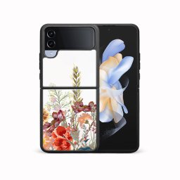 PROTEMIO MY ART Védőburkolat a Samsung-hoz Galaxy Z Flip4 5G MEADOW (159)