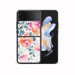 PROTEMIO MY ART Védőburkolat a Samsung-hoz Galaxy Z Flip4 5G BLOSSOM (160)