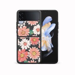 PROTEMIO MY ART Védőburkolat a Samsung-hoz Galaxy Z Flip4 5G DAISY (161)