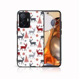PROTEMIO MY ART Karácsonyi kivitelű borító Xiaomi 11T / 11T Pro DEER (068)