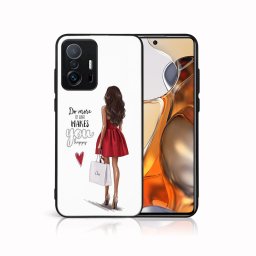PROTEMIO MY ART Védőburkolat: Xiaomi 11T / 11T Pro RED DRESS (137)