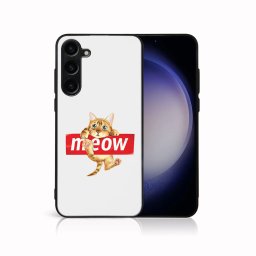 PROTEMIO MY ART Védőburkolat a Samsung-hoz Galaxy S24 FE 5G MEOW (183)