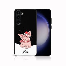 PROTEMIO MY ART Karácsonyi dizájnú borító Samsung Galaxy S24 FE 5G HAJJON HÓT (075)