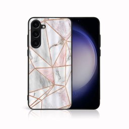 PROTEMIO MY ART Védőburkolat: Samsung Galaxy S24 FE 5G PINK MARBLE (143)