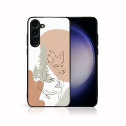 PROTEMIO MY ART Védőburkolat a Samsung-hoz Galaxy S24 FE 5G FOX (191)