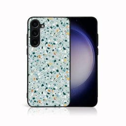 PROTEMIO MY ART Védőburkolat a Samsung-hoz Galaxy S24 FE 5G BLUE TERRAZZO (164)