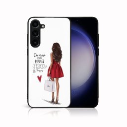 PROTEMIO MY ART Védőburkolat: Samsung Galaxy S24 FE 5G RED DRESS (137)