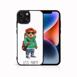 PROTEMIO MY ART Védőburkolat a Apple-hoz iPhone 15 Plus BEAR (177)