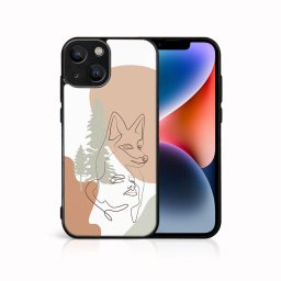 PROTEMIO MY ART Védőburkolat Apple-hoz iPhone 15 Plus FOX (191)
