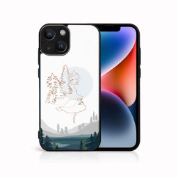 PROTEMIO MY ART Védőburkolat a Apple-hoz iPhone 15 Plus LAKE (192)