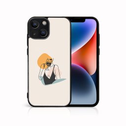 PROTEMIO MY ART Védőburkolat a Apple-hoz iPhone 15 Plus WOMAN (197)