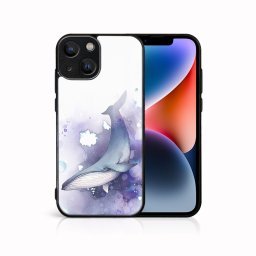 PROTEMIO MY ART Védőburkolat Apple-hoz iPhone 15 Plus WHALE (242)