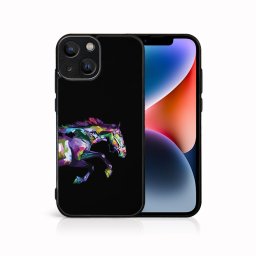 PROTEMIO MY ART Védőburkolat Apple-hoz iPhone 15 Plus HORSE (249)