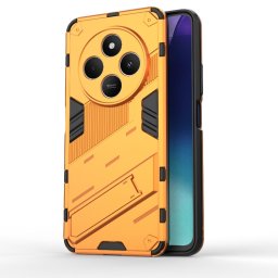 BIB védőburkolat állvánnyal Xiaomi Redmi 14C / Poco C75 narancssárga