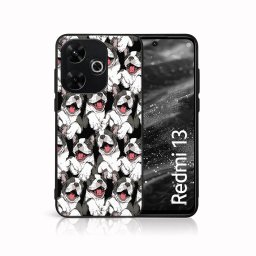 PROTEMIO MY ART Védőburkolat a Xiaomi-hoz Redmi 13 DOG (179)