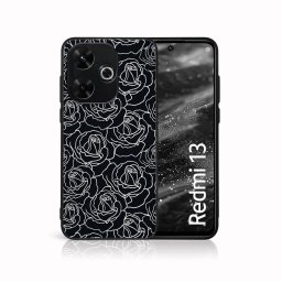 PROTEMIO MY ART Védőburkolat a Xiaomi-hoz Redmi 13 ROSES (172)