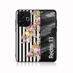 PROTEMIO MY ART Védőburkolat a Xiaomi-hoz Redmi 13 STRIPS (176)