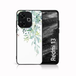 PROTEMIO MY ART Védőburkolat a Xiaomi-hoz Redmi 13 GREENERY (155)