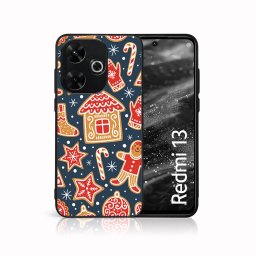 PROTEMIO MY ART Karácsonyi kivitelű borító Xiaomi Redmi 13 CHRISTMAS (069)