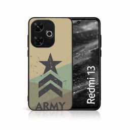 PROTEMIO MY ART Védőburkolat a Xiaomi-hoz Redmi 13 ARMY (236)