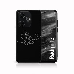 PROTEMIO MY ART Védőburkolat a Xiaomi-hoz Redmi 13 WHITE DOVE (195)