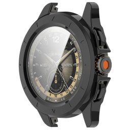 PC FULL COVER Műanyag borítás üveggel Xiaomi-hoz Watch S4 Sport fekete