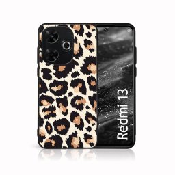 PROTEMIO MY ART Védőburkolat a Xiaomi-hoz Redmi 13 LEOPARD PRINT (238)