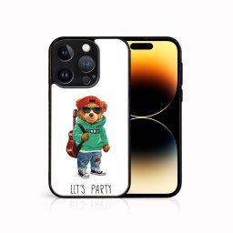 PROTEMIO MY ART Védőburkolat a Apple-hoz iPhone 15 Pro BEAR (177)