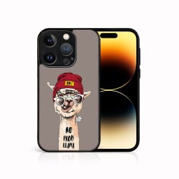 PROTEMIO MY ART Védőburkolat a Apple-hoz iPhone 15 Pro PROBLLAMA (187)
