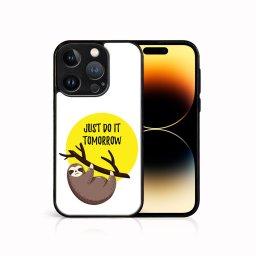 PROTEMIO MY ART Védőburkolat a Apple-hoz iPhone 15 Pro SLOTH (188)