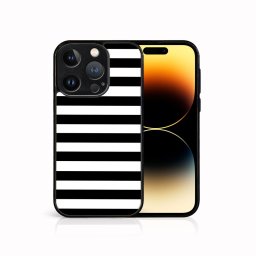 PROTEMIO MY ART Védőburkolat a Apple-hoz iPhone 15 Pro LINES (169)