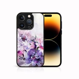 PROTEMIO MY ART Védőhuzat Apple-hoz iPhone 15 Pro PEONIES (156)