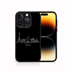 PROTEMIO MY ART Védőburkolat a Apple-hoz iPhone 15 Pro PARIS (209)