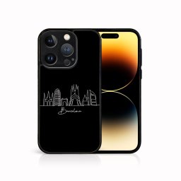 PROTEMIO MY ART Védőburkolat a Apple-hoz iPhone 15 Pro BARCELONA (213)