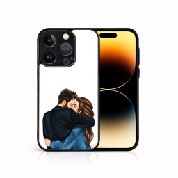 PROTEMIO MY ART Védőburkolat a Apple-hoz iPhone 15 Pro COUPLE (117)