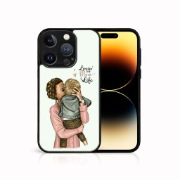 PROTEMIO MY ART Védőburkolat a Apple-hoz iPhone 15 Pro MOM LIFE (118)