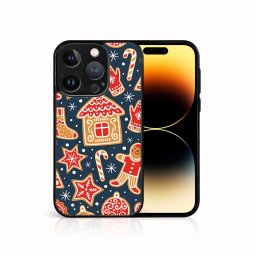 PROTEMIO MY ART Karácsonyi kivitelű borító Apple iPhone 15 Pro CHRISTMAS (069)