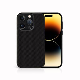 PROTEMIO MY ART Védőburkolat a Apple-hoz iPhone 15 Pro CARBON (231)