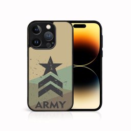 PROTEMIO MY ART Védőburkolat a Apple-hoz iPhone 15 Pro ARMY (236)